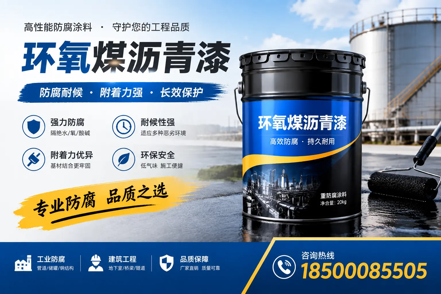 如何选择适合的环氧煤沥青漆?泸州市场选型指南